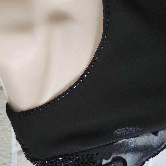 Sandra Darren Evening Wear 2 piece Beaded Skirt Set - Picture 10 of 17